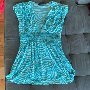 Sky Turquoise Top Size S